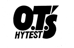 O.T.'S HYTEST trademark