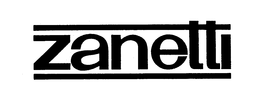 ZANETTI trademark