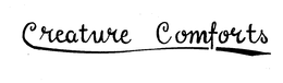 CREATURE COMFORTS trademark