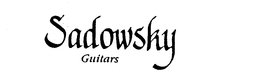 SADOWSKY GUITARS trademark