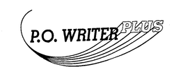 P.O. WRITER PLUS trademark