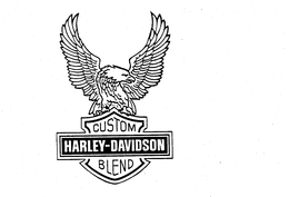 CUSTOM HARLEY-DAVIDSON BLEND trademark