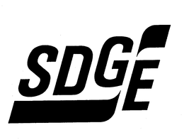 SDGE trademark