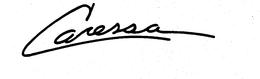 CARESSA trademark