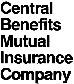 CENTRAL BENEFITS MUTUAL INSURANCE COMPANY trademark
