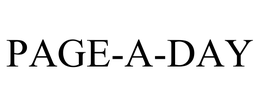 PAGE-A-DAY trademark