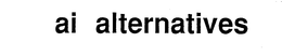 AI ALTERNATIVES trademark