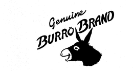 GENUINE BURRO BRAND trademark