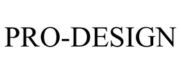 PRO-DESIGN trademark
