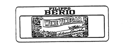 FILIPPO BERIO WINE VINEGAR CARPIT STUDIOSA THYMOS trademark