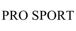 PRO SPORT trademark