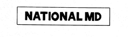 NATIONAL MD trademark