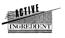 ACTIVE INGREGIENT trademark