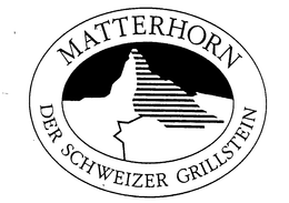 MATTERHORN DER SCHWEIZER GRILLSTEIN trademark