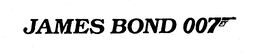 JAMES BOND 007 trademark