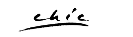 CHIC trademark