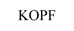 KOPF trademark