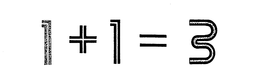 1+1=3 trademark
