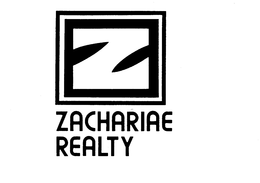 Z ZACHARIAE REALTY trademark
