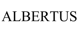 ALBERTUS trademark