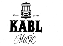 96AM 98FM KABL MUSIC trademark