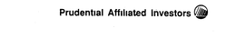 PRUDENTIAL AFFILIATED INVESTORS trademark