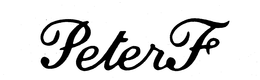 PETERF trademark