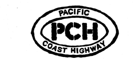 PCH PACIFIC COAST HIGHWAY trademark