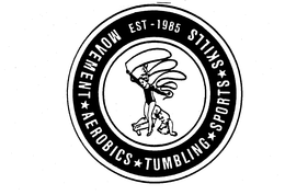 MOVEMENT - AEROBICS - TUMBLING - SPORTS - SKILLS EST - 1985 trademark