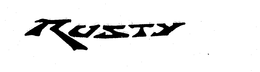 RUSTY trademark