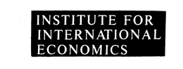 INSTITUTE FOR INTERNATIONAL ECONOMICS trademark