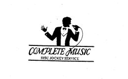 COMPLETE MUSIC DISC JOCKEY SERVICE trademark