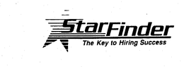 STARFINDER THE KEY TO HIRING SUCCESS trademark