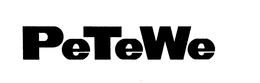 PETEWE trademark