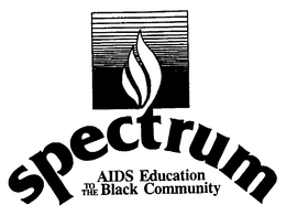 SPECTRUM AIDS EDUCATION TO THE BLACK COMMUNITY trademark
