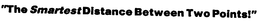 "THE SMARTEST DISTANCE BETWEEN TWO POINTS]" trademark