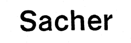SACHER trademark