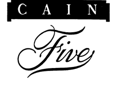 CAIN FIVE trademark