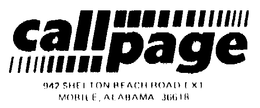 CALLPAGE trademark