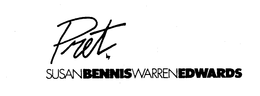 PRET BY SUSAN BENNIS WARREN EDWARDS trademark