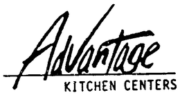 ADVANTAGE KITCHEN CENTERS trademark