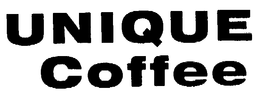 UNIQUE COFFEE trademark
