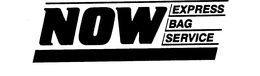 NOW EXPRESS BAG SERVICE trademark