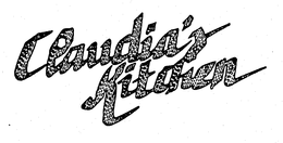 CLAUDIA'S KITCHEN trademark