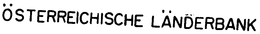OSTERREICHISCHE LANDERBANK trademark