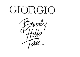 GIORGIO BEVERLY HILLS TAN trademark