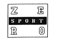 ZERO SPORT trademark