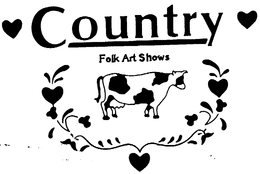 COUNTRY FOLK ART SHOWS trademark
