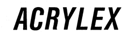 ACRYLEX trademark