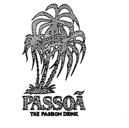 PASSOA THE PASSION DRINK trademark